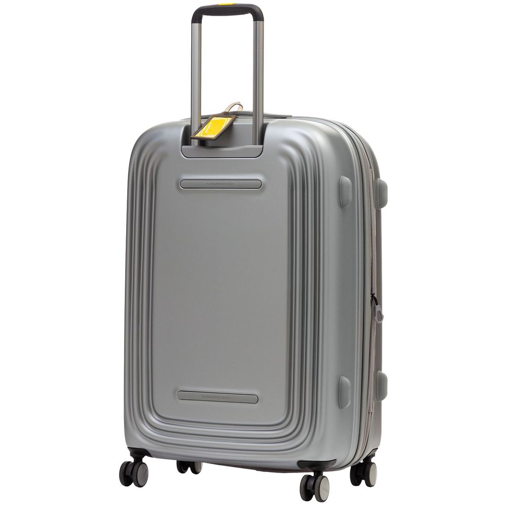 Чемодан Logoduck L, серебристый — изображение 4