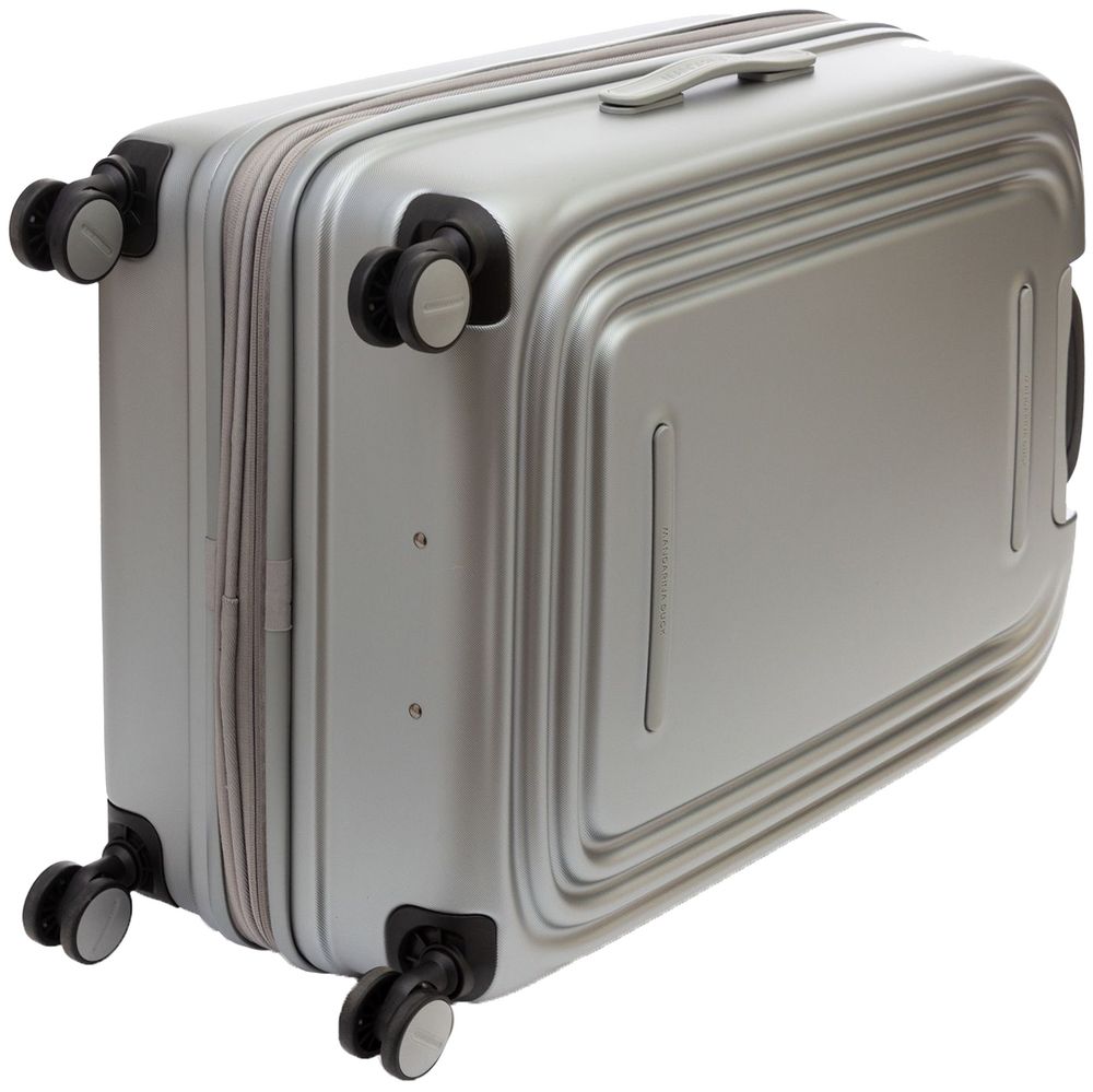 Чемодан Logoduck L, серебристый — изображение 7