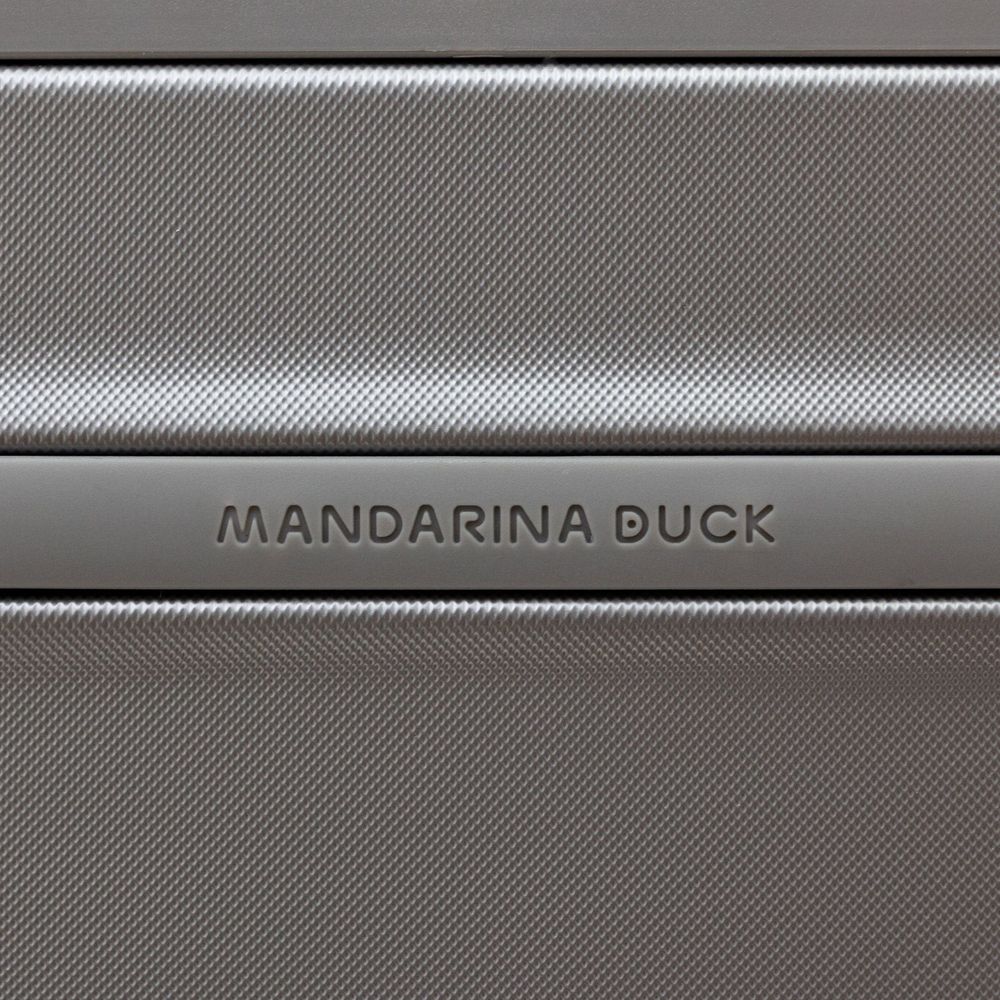 Чемодан Logoduck L, серебристый — изображение 8