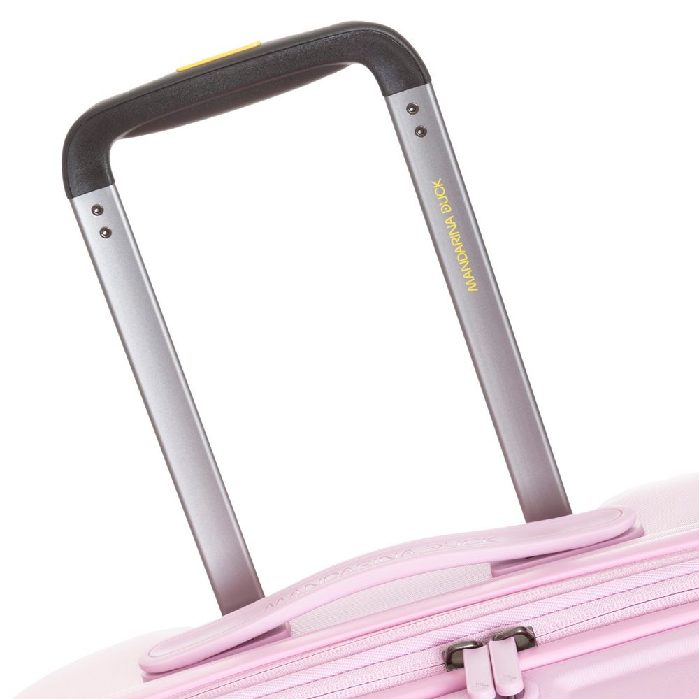 Чемодан Logoduck L, розовый — изображение 6