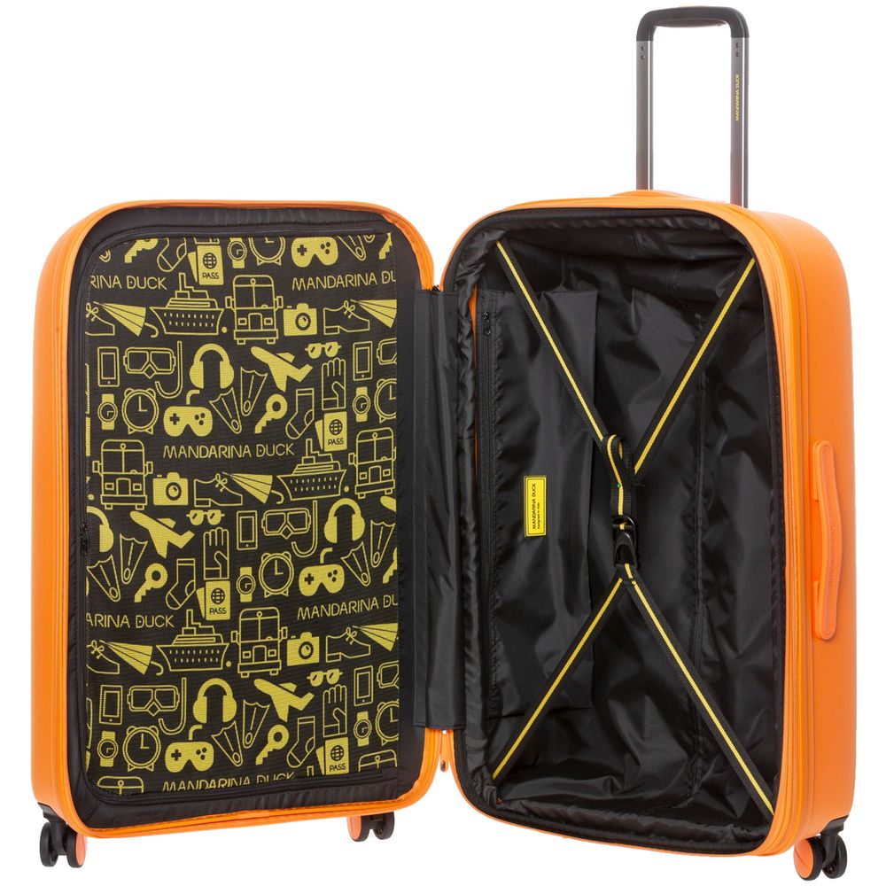 Чемодан Logoduck L, оранжевый — изображение 4