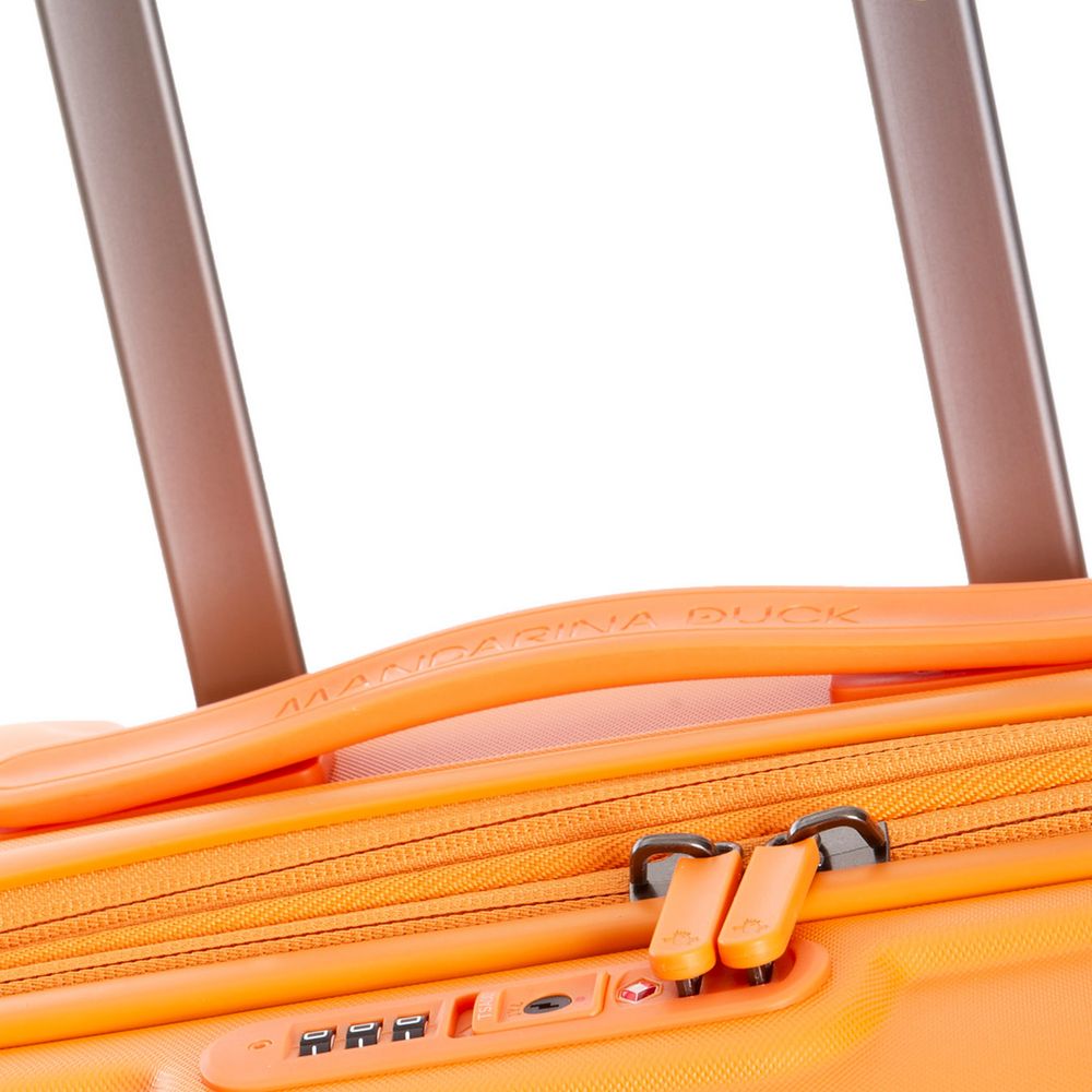 Чемодан Logoduck L, оранжевый — изображение 6
