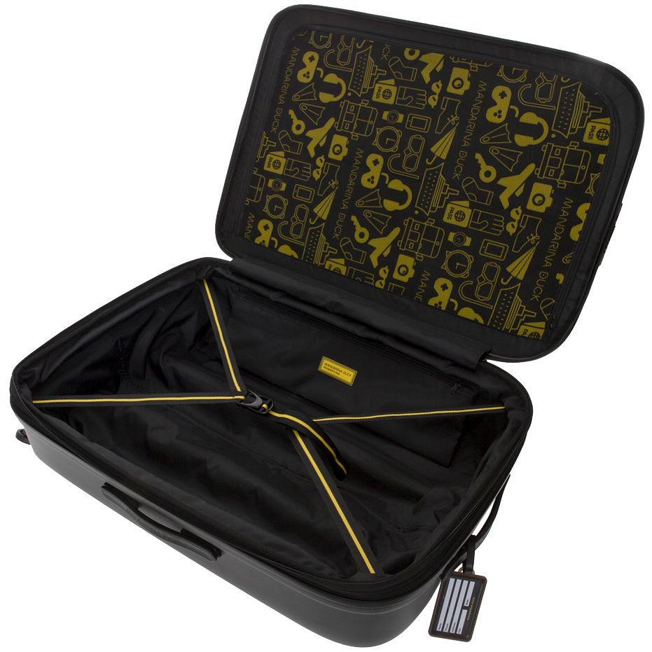 Чемодан Logoduck L, черный — изображение 6