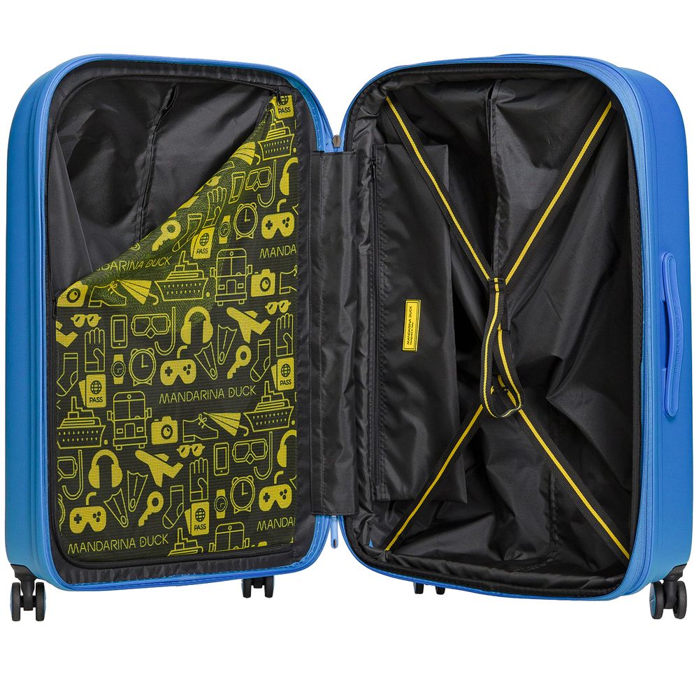 Чемодан Logoduck L, синий — изображение 5