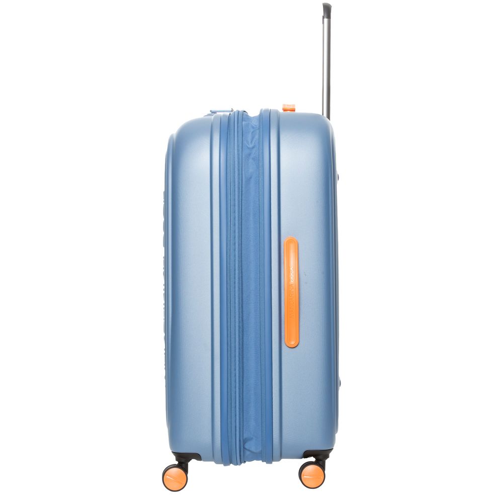 Чемодан Logoduck L, джинсовый — изображение 4