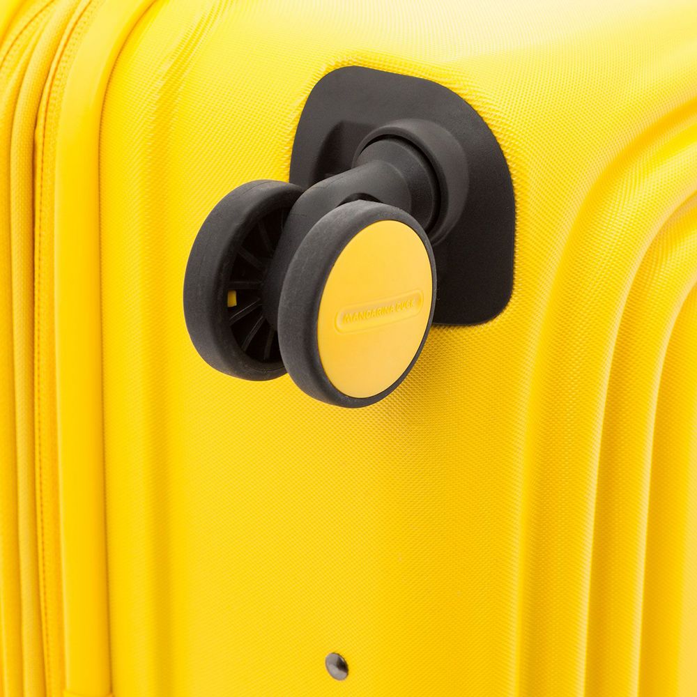 Чемодан Logoduck L, желтый — изображение 10