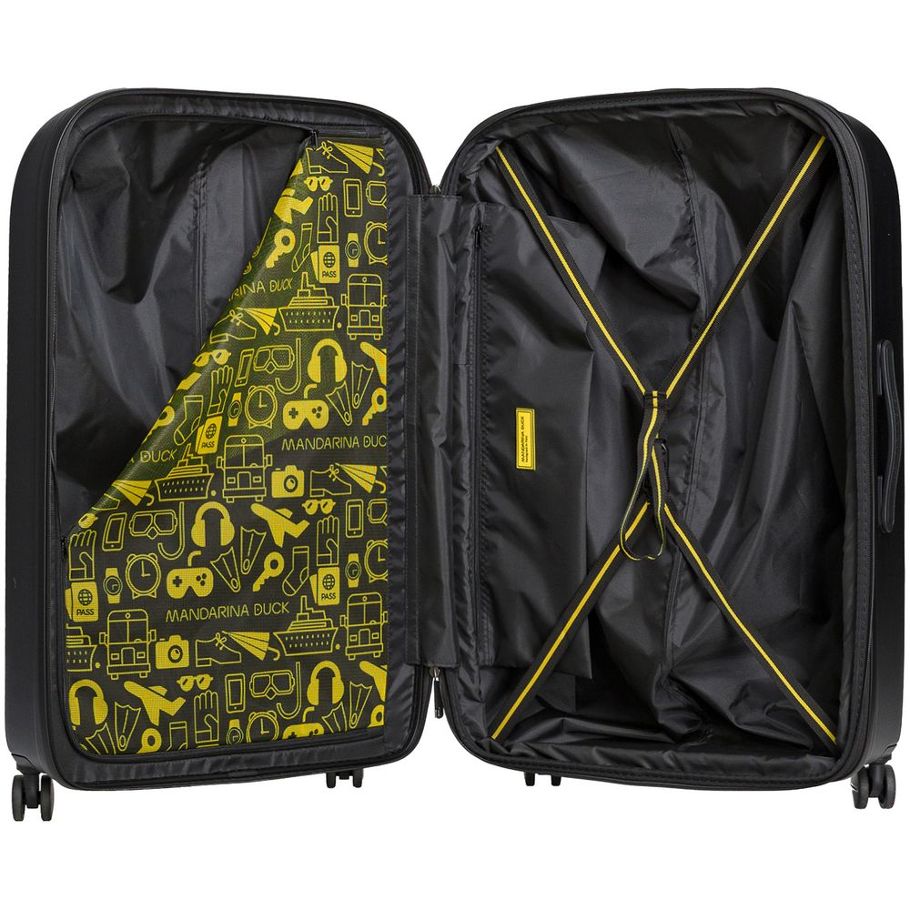 Чемодан Logoduck XL, черный — изображение 5