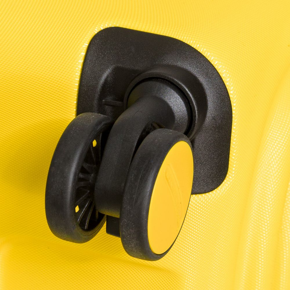 Чемодан Logoduck XL, желтый — изображение 9