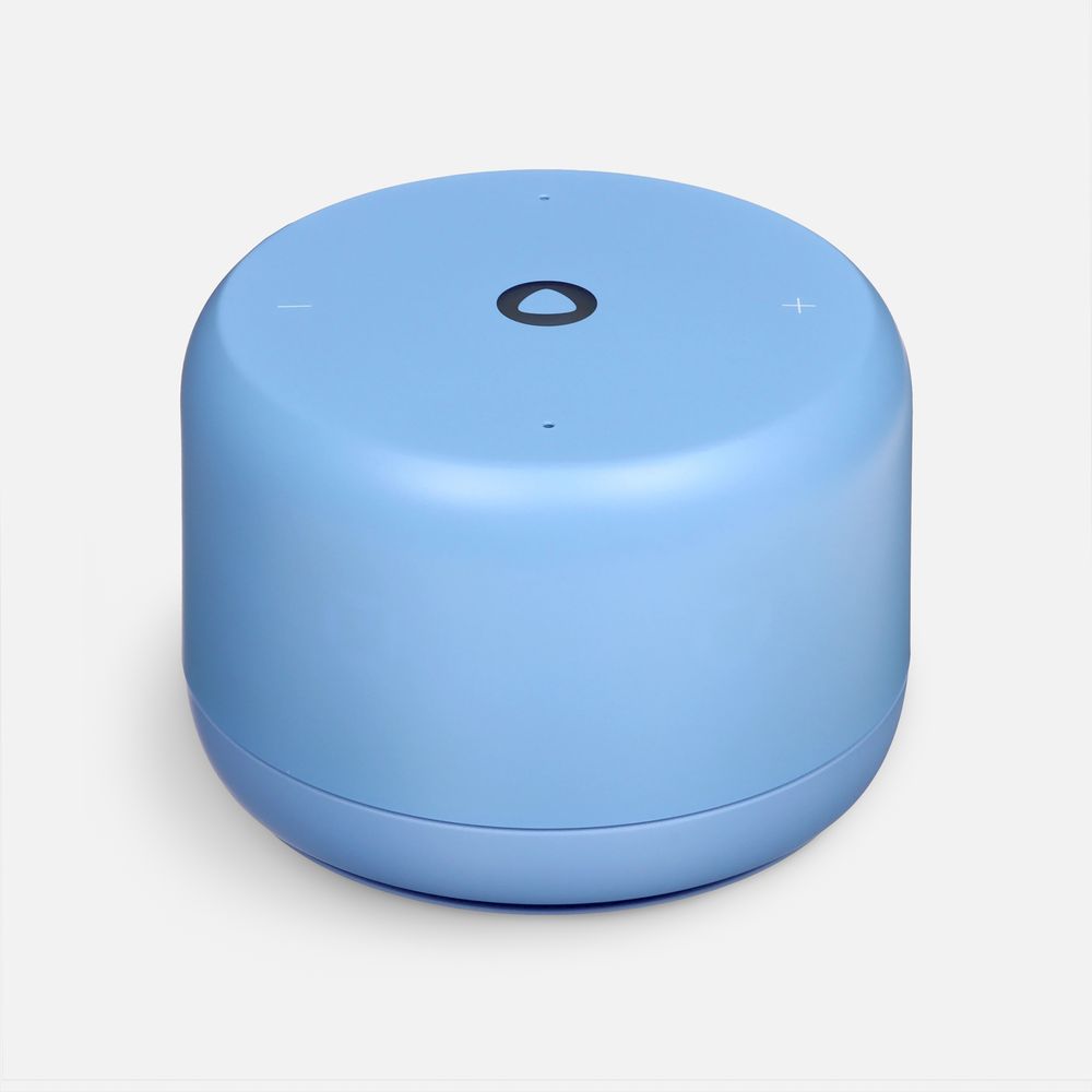 Умная колонка «Яндекс Станция Лайт 2», синяя — изображение 3