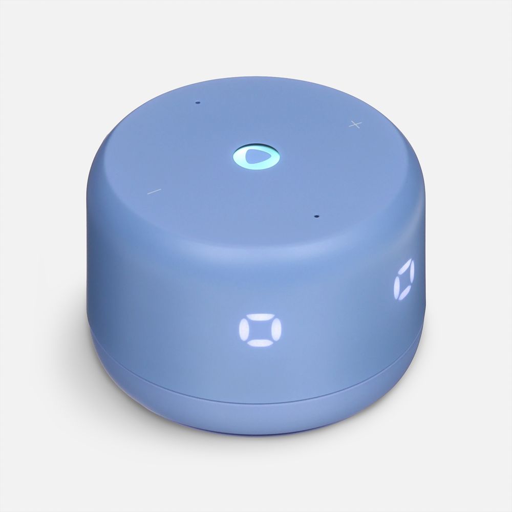 Умная колонка «Яндекс Станция Лайт 2», фиолетовая — изображение 2