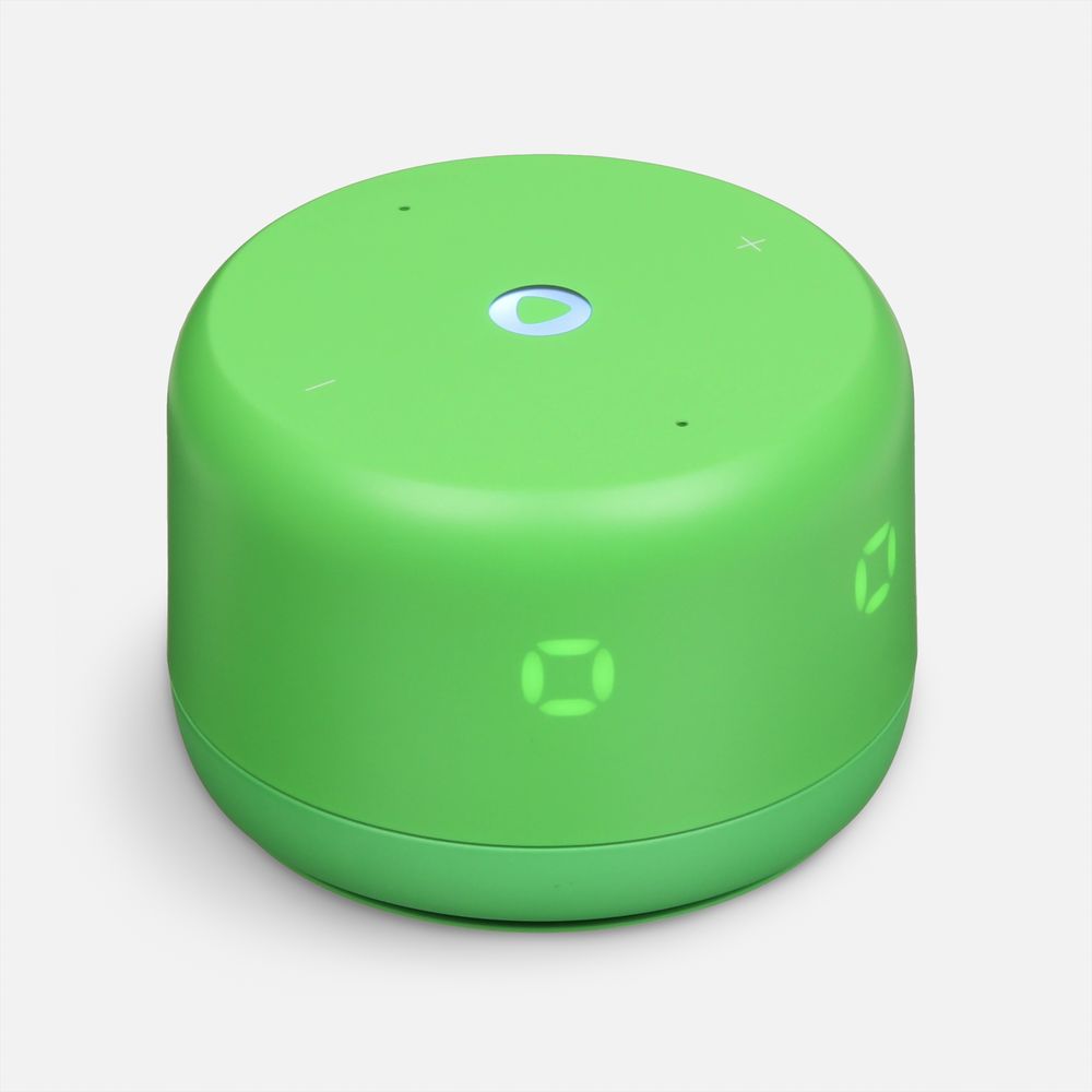 Умная колонка «Яндекс Станция Лайт 2», зеленая — изображение 2