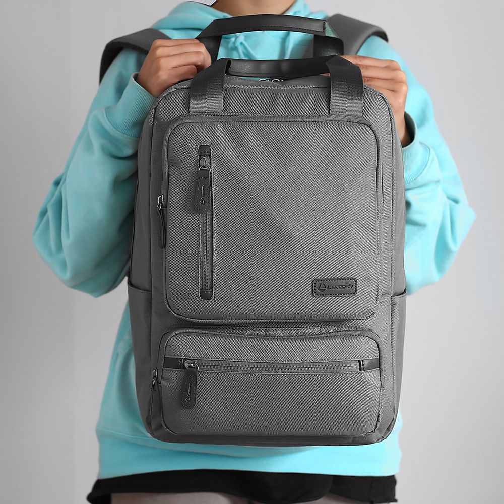 Рюкзак для ноутбука B175, светло-серый — изображение 16