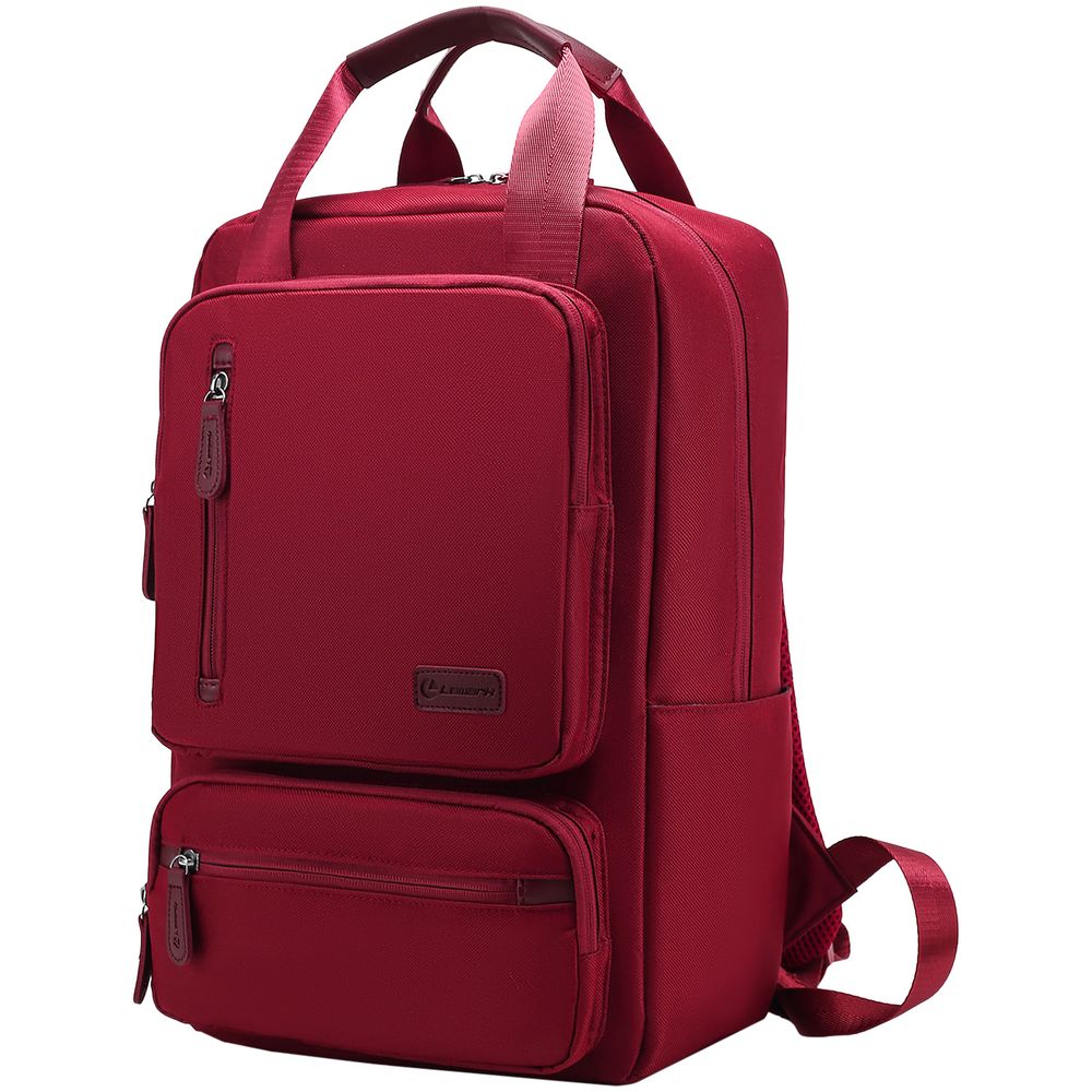 Рюкзак для ноутбука B175, бордовый — изображение 4