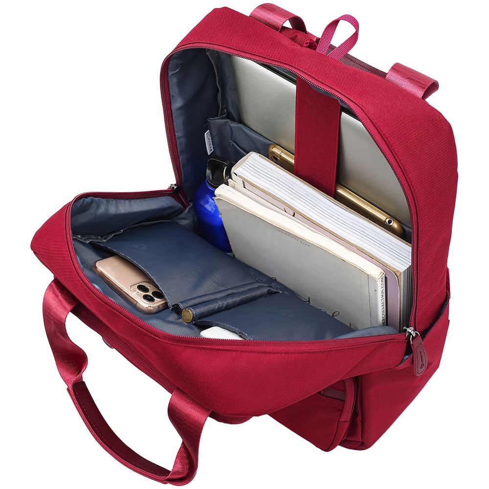 Рюкзак для ноутбука B175, бордовый — изображение 8