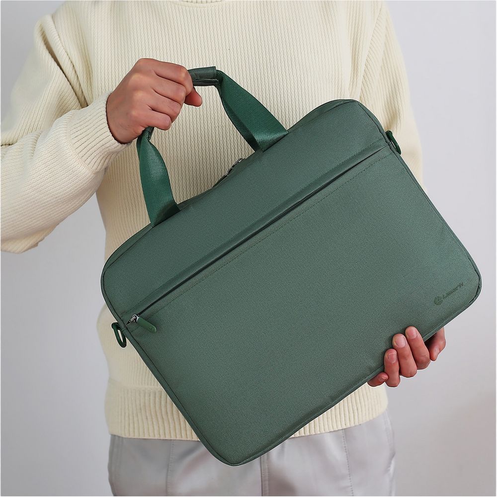 Cумка для ноутбука L214, зеленая — изображение 13