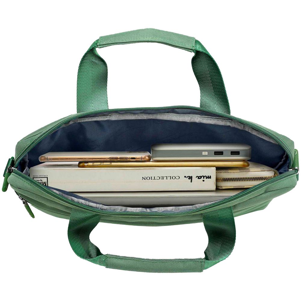 Cумка для ноутбука L214, зеленая — изображение 9