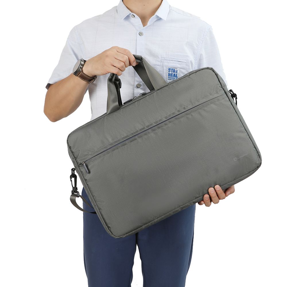 Cумка для ноутбука L217, темно-серая — изображение 17