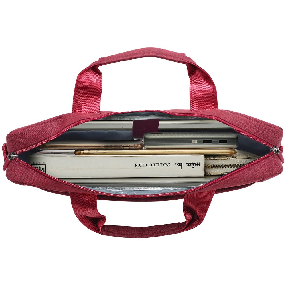 Cумка для ноутбука L225, бордовый — изображение 7