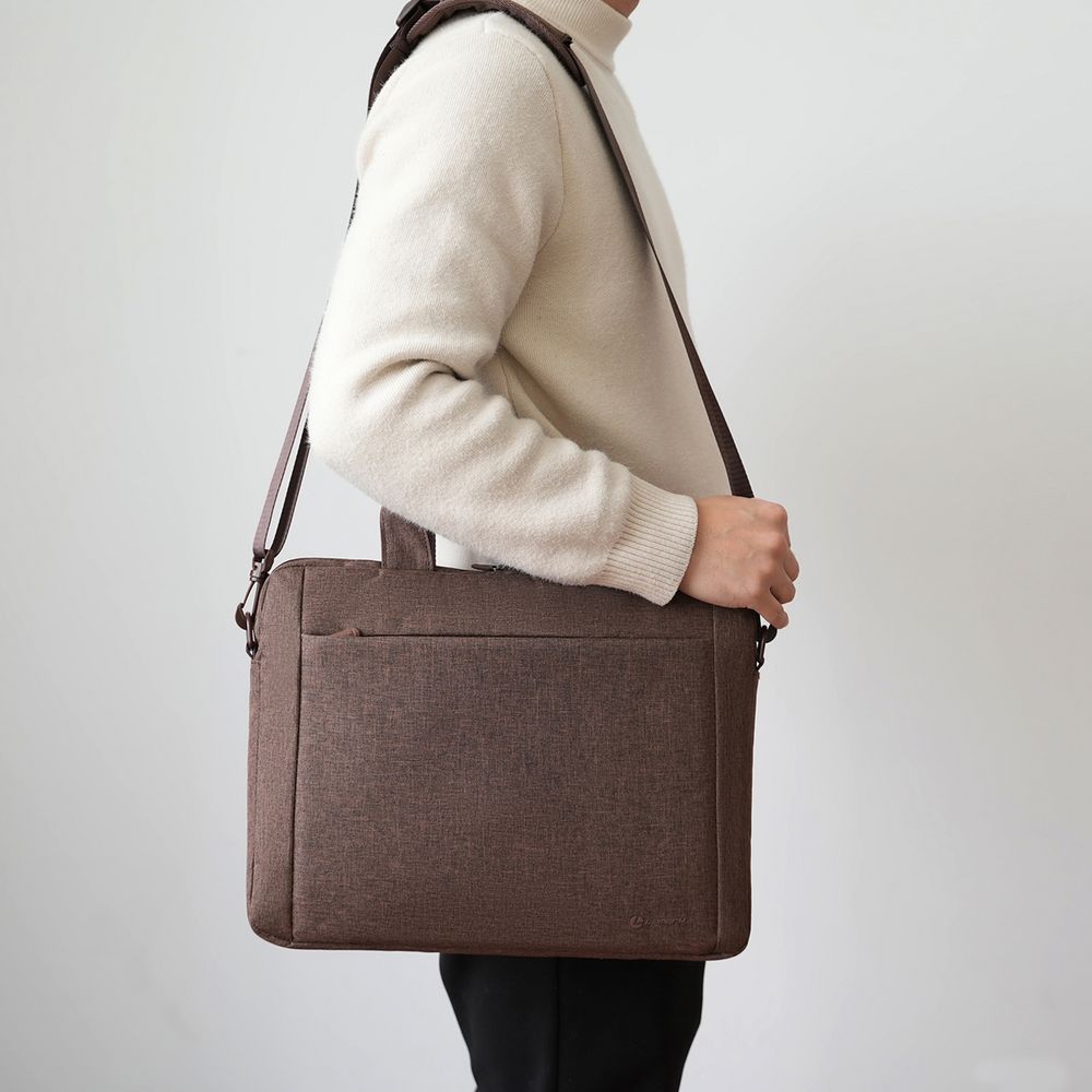 Cумка для ноутбука L225, коричневый — изображение 13