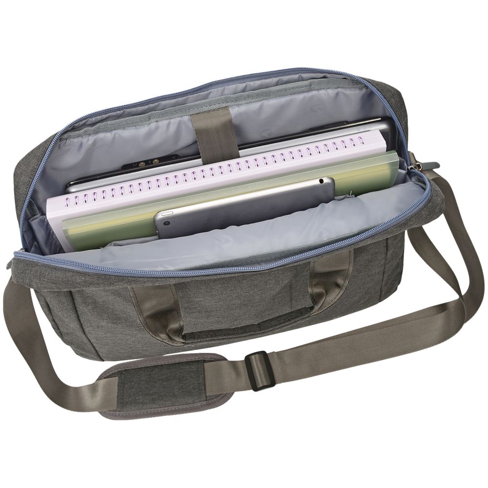 Cумка для ноутбука L227, темно-серая — изображение 4