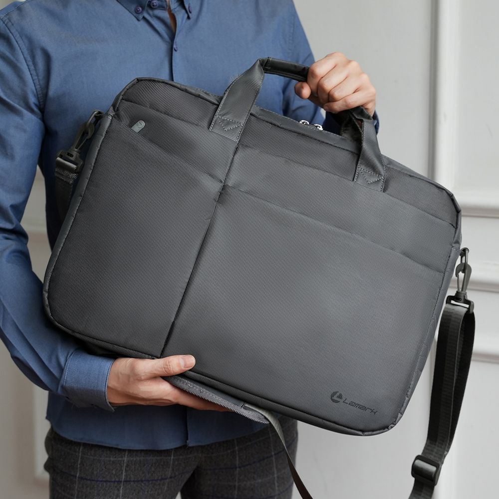 Cумка для ноутбука L247, темно-серая — изображение 16