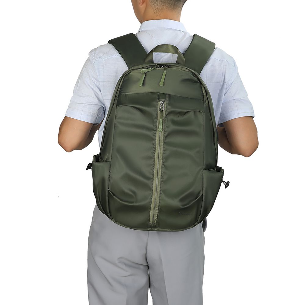 Рюкзак для ноутбука B165, зеленый — изображение 16