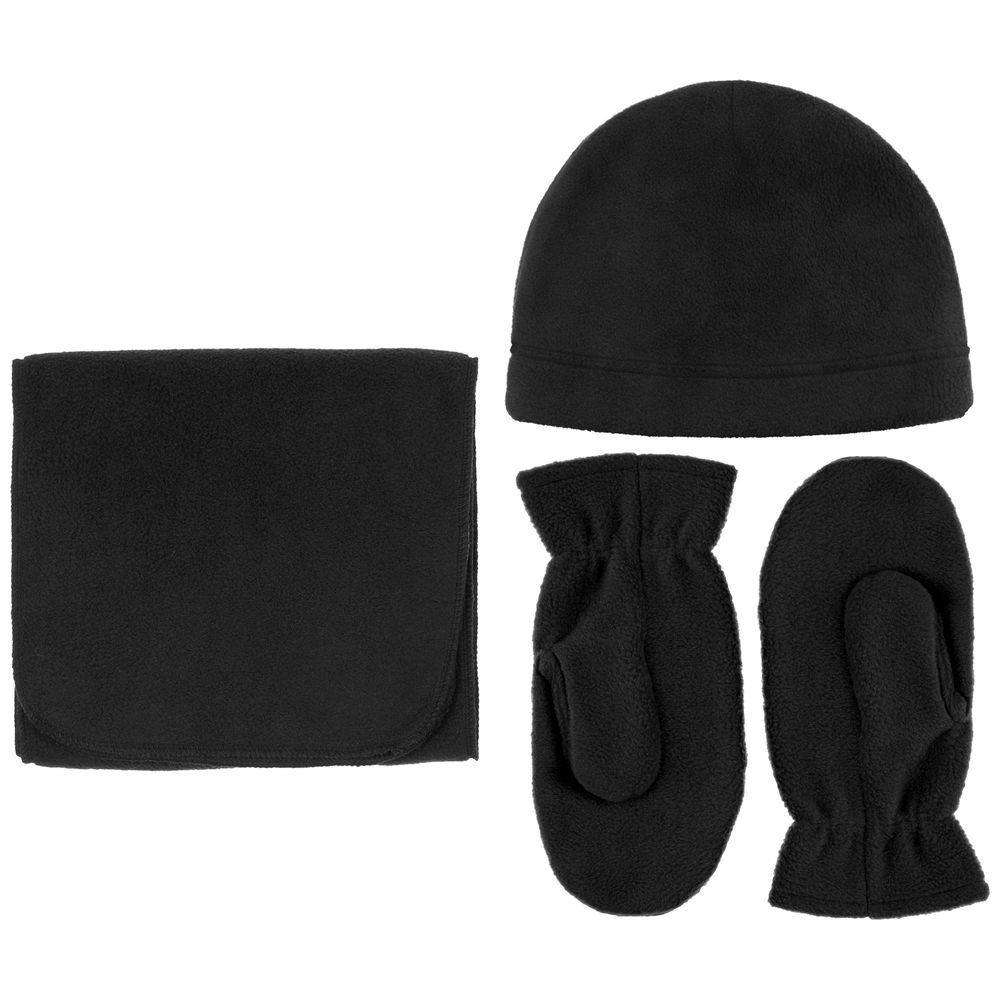 Шарф Fleecy, черный — изображение 5