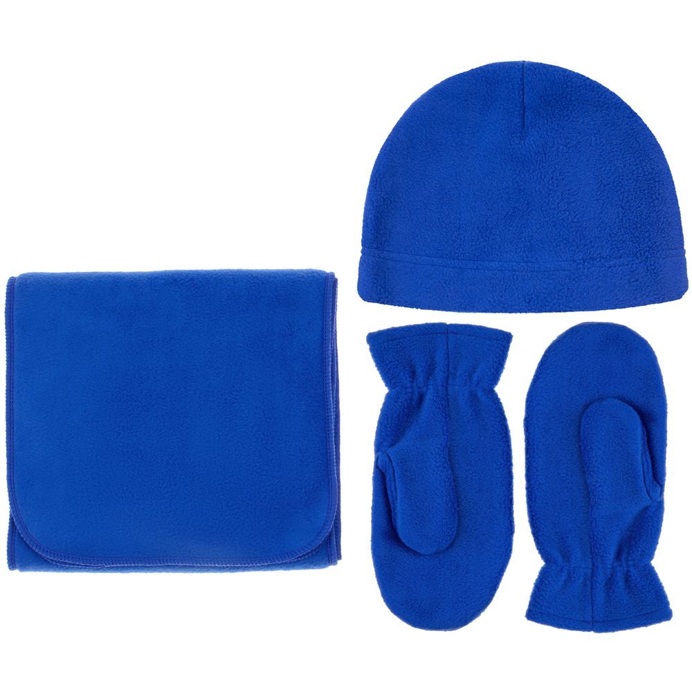 Шарф Fleecy, ярко-синий — изображение 5