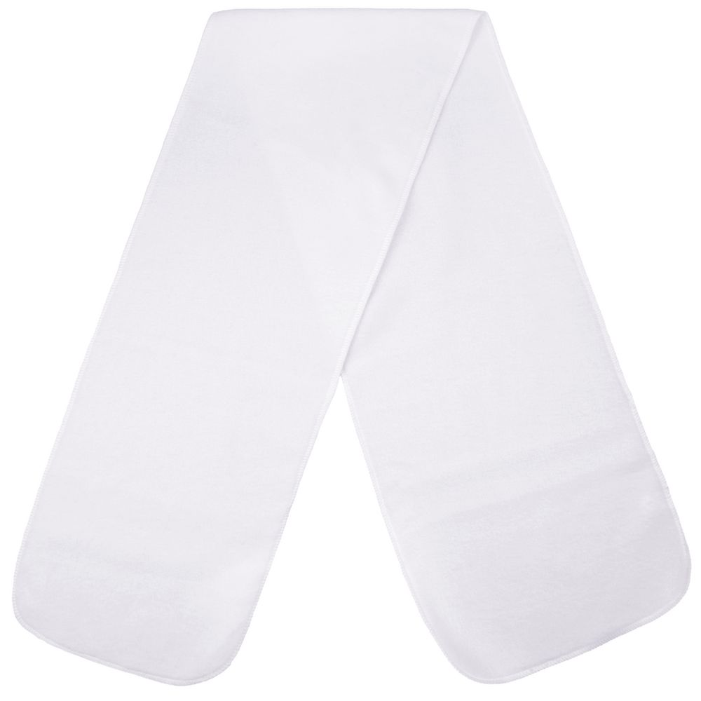 Шарф Fleecy, белый — изображение 2