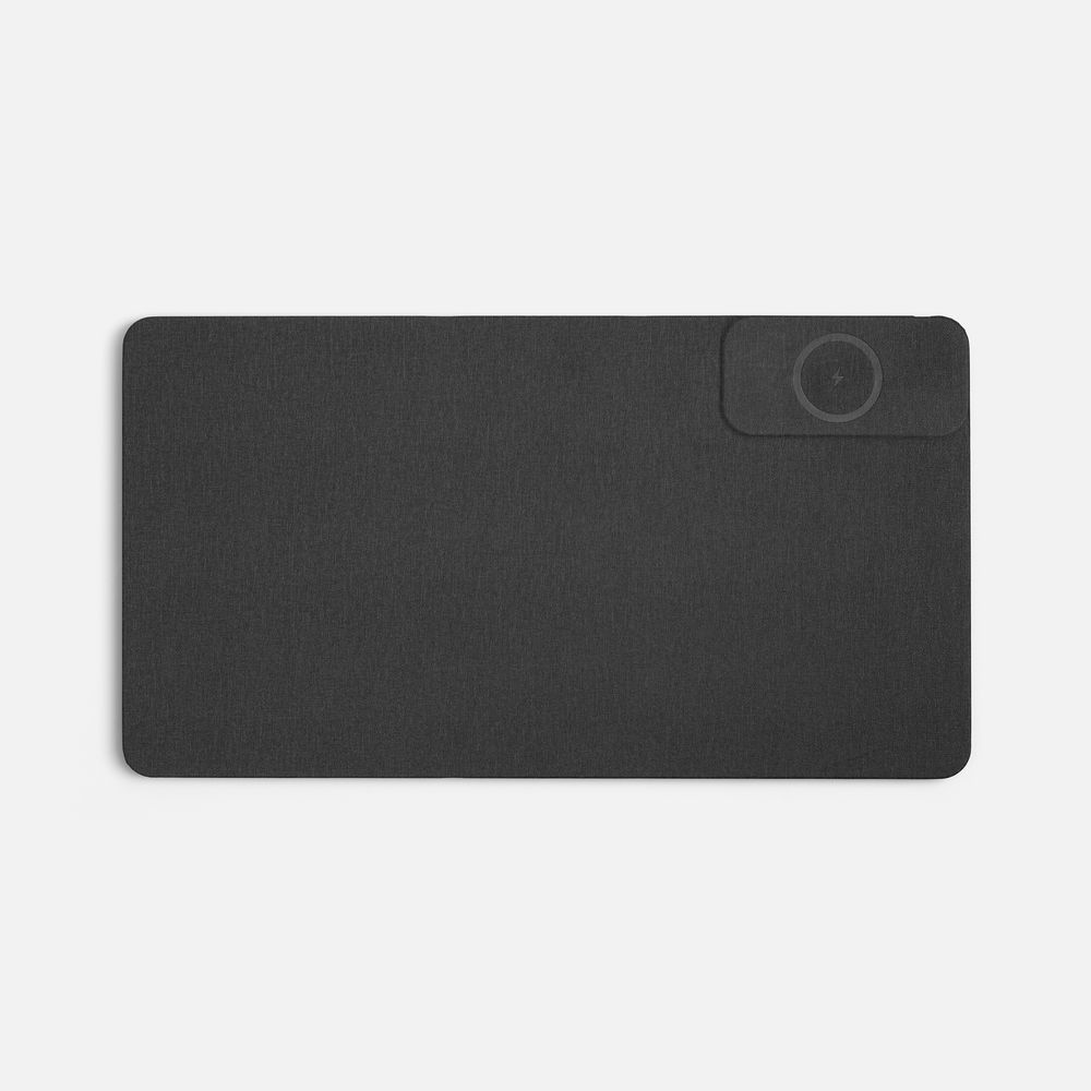 Складной стол для ноутбука с беспроводной зарядкой Kickstand Table, серый — изображение 6