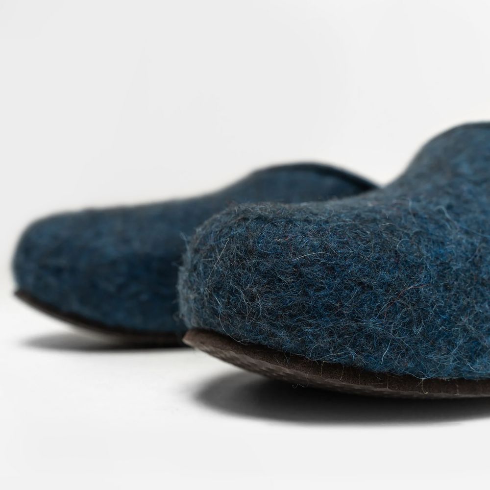 Домашние валенки Cant, темно-синие (индиго) — изображение 3