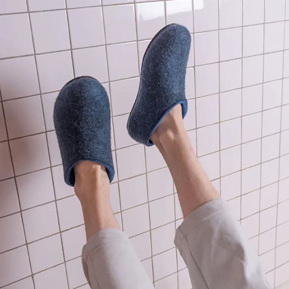 Домашние валенки Cant, темно-синие (индиго) — изображение 8