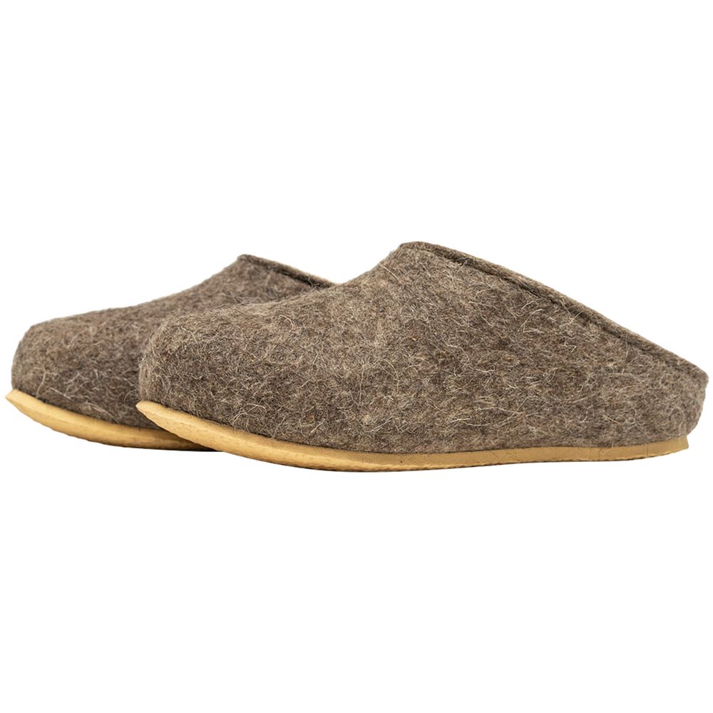 Домашние валенки Step, серо-коричневые (натуральные) — изображение 2