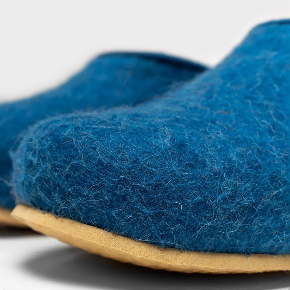 Домашние валенки Step, синие (василек) — изображение 3