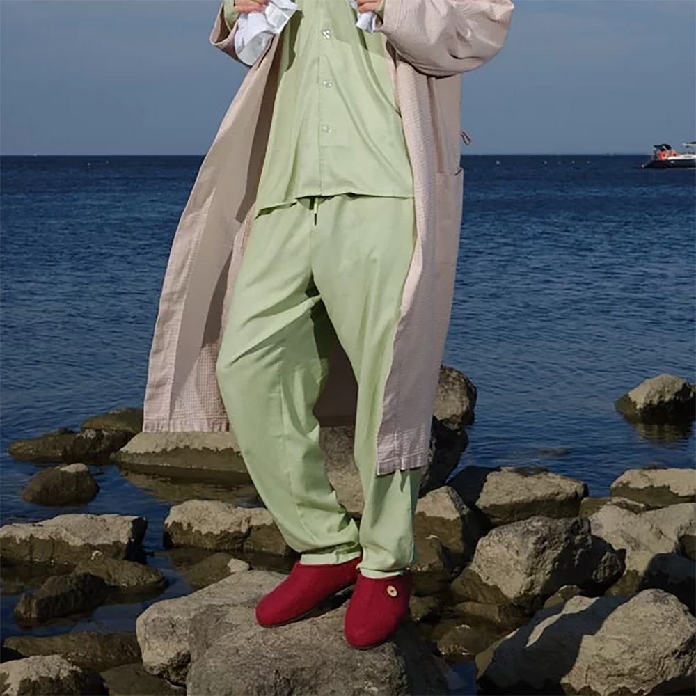 Домашние валенки Step, розовые (вереск) — изображение 11