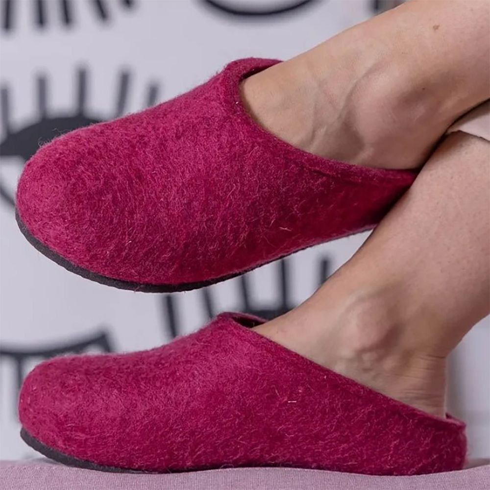 Домашние валенки Step, розовые (вереск) — изображение 9