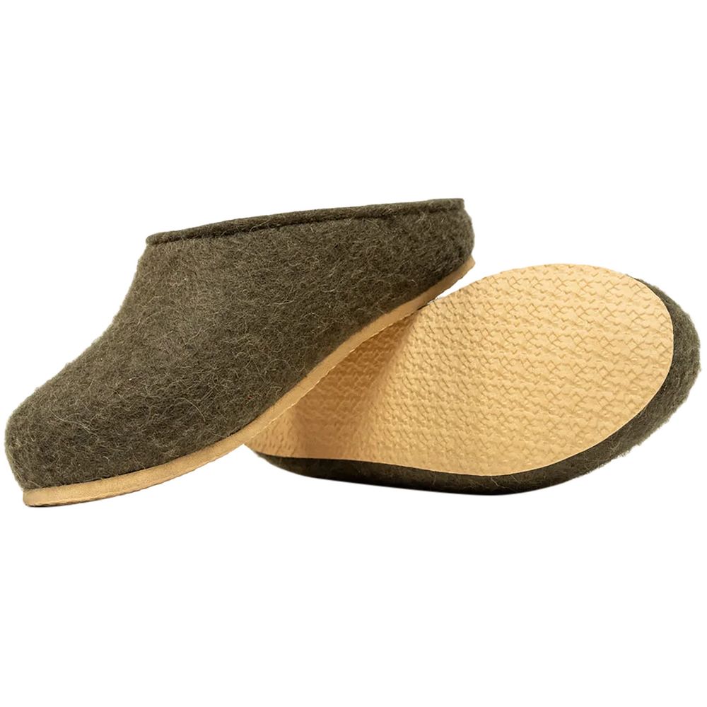 Домашние валенки Step, зеленые (олива) — изображение 6