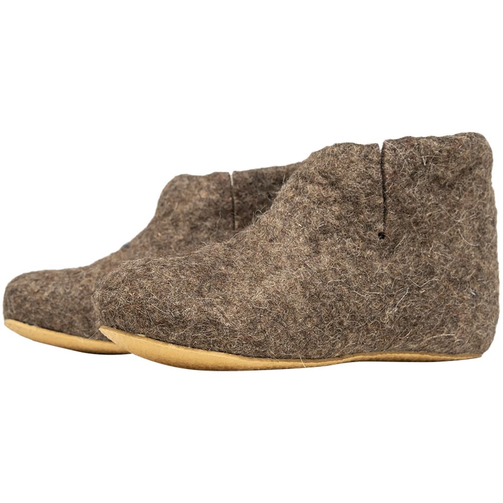 Домашние валенки Wild, серо-коричневые (натуральные) — изображение 2