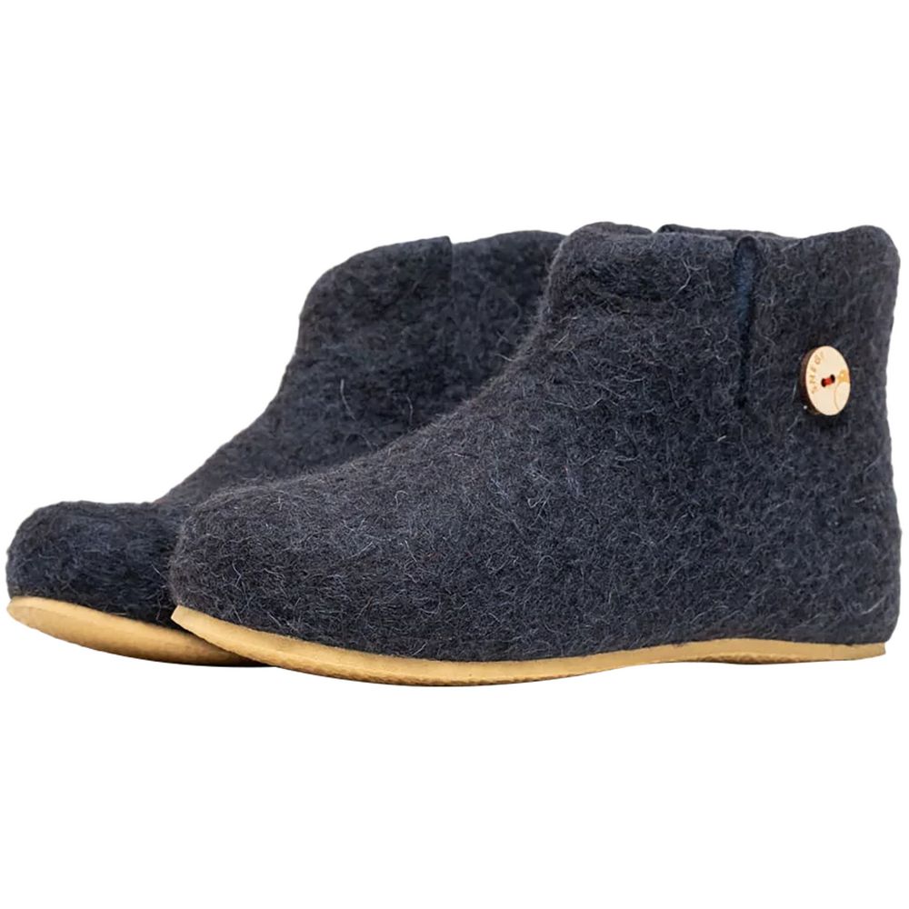 Домашние валенки Wild, темно-синие (клякса) — изображение 2