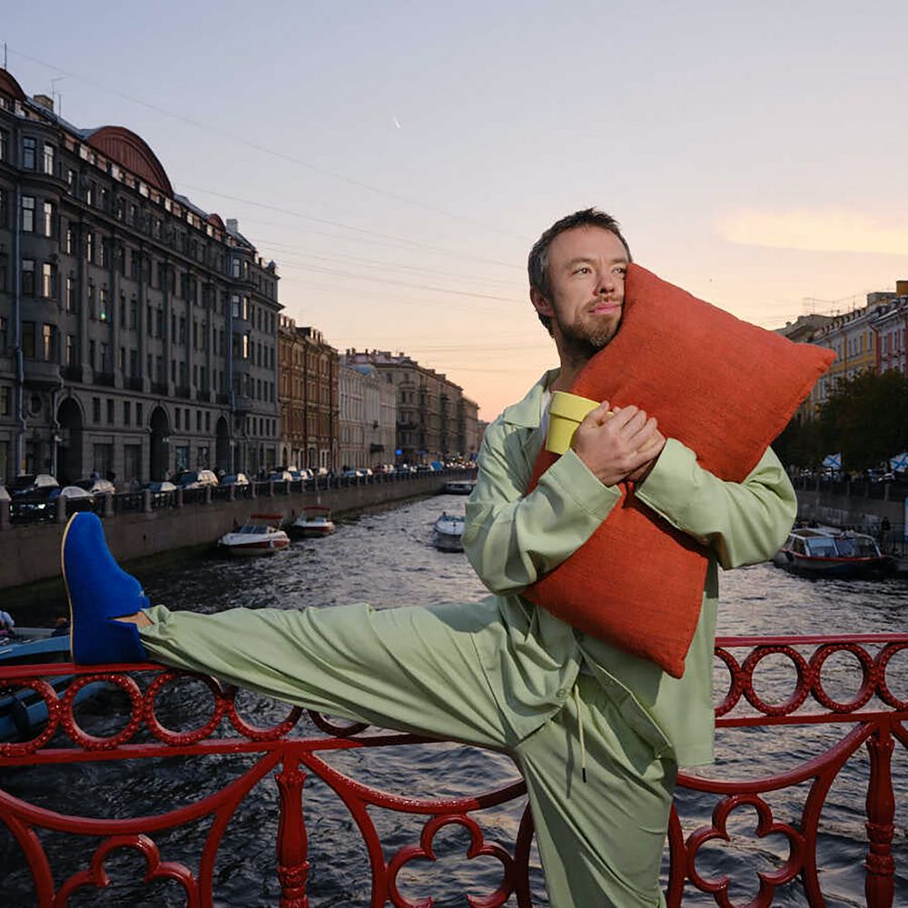 Домашние валенки Wild, синие (василек) — изображение 10