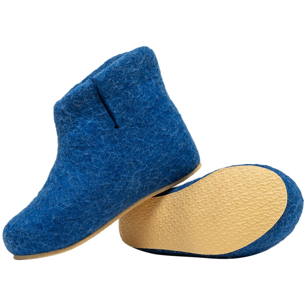 Домашние валенки Wild, синие (василек) — изображение 6