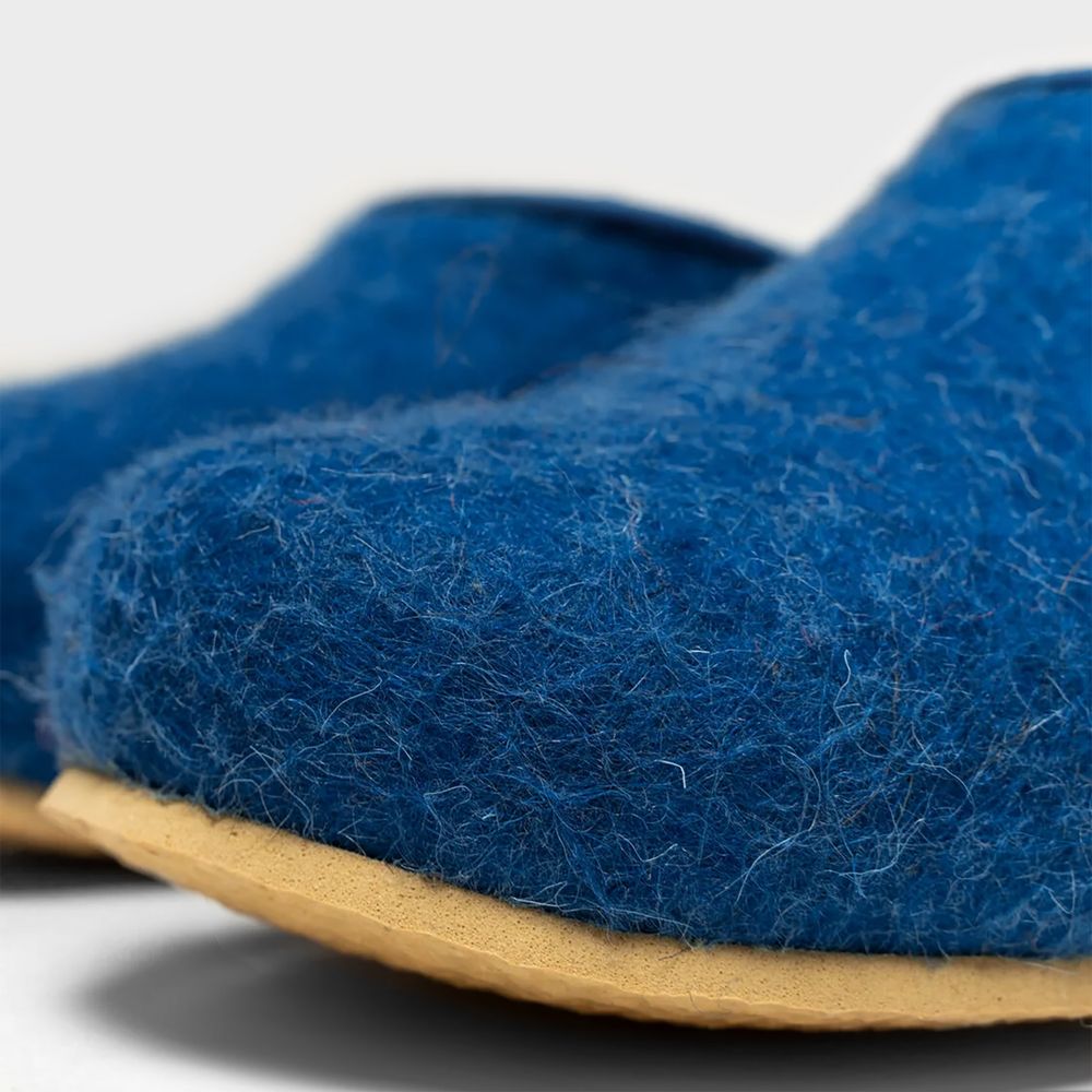 Домашние валенки Wild, синие (василек) — изображение 3