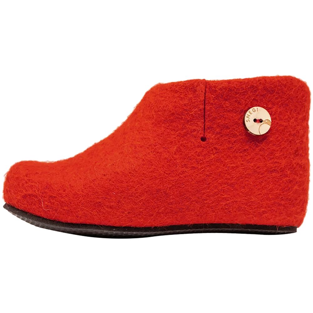 Домашние валенки Wild, красные — изображение 4