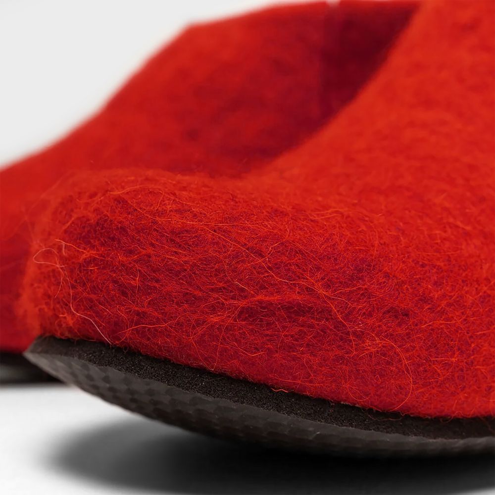 Домашние валенки Wild, красные — изображение 3