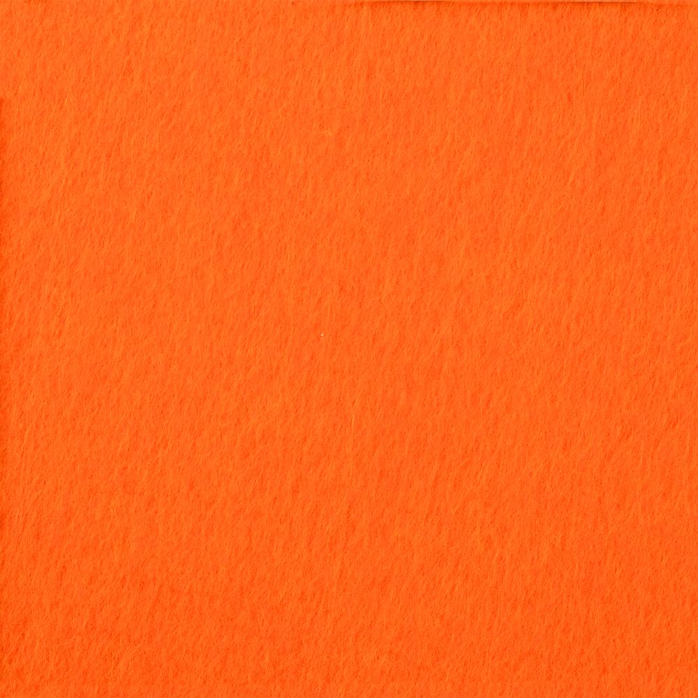 Заготовка из фетра Felt S, оранжевый неон