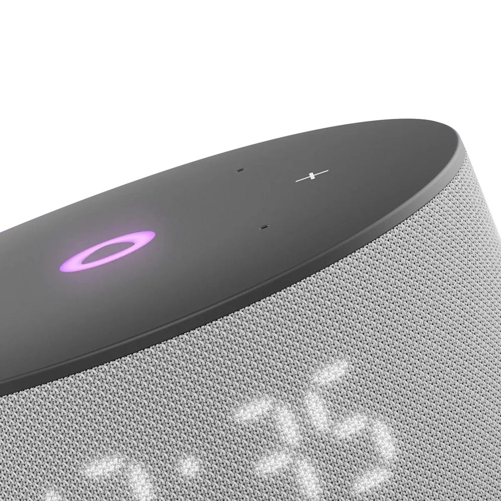 Умная колонка «Яндекс Станция Мини 3», серая — изображение 4