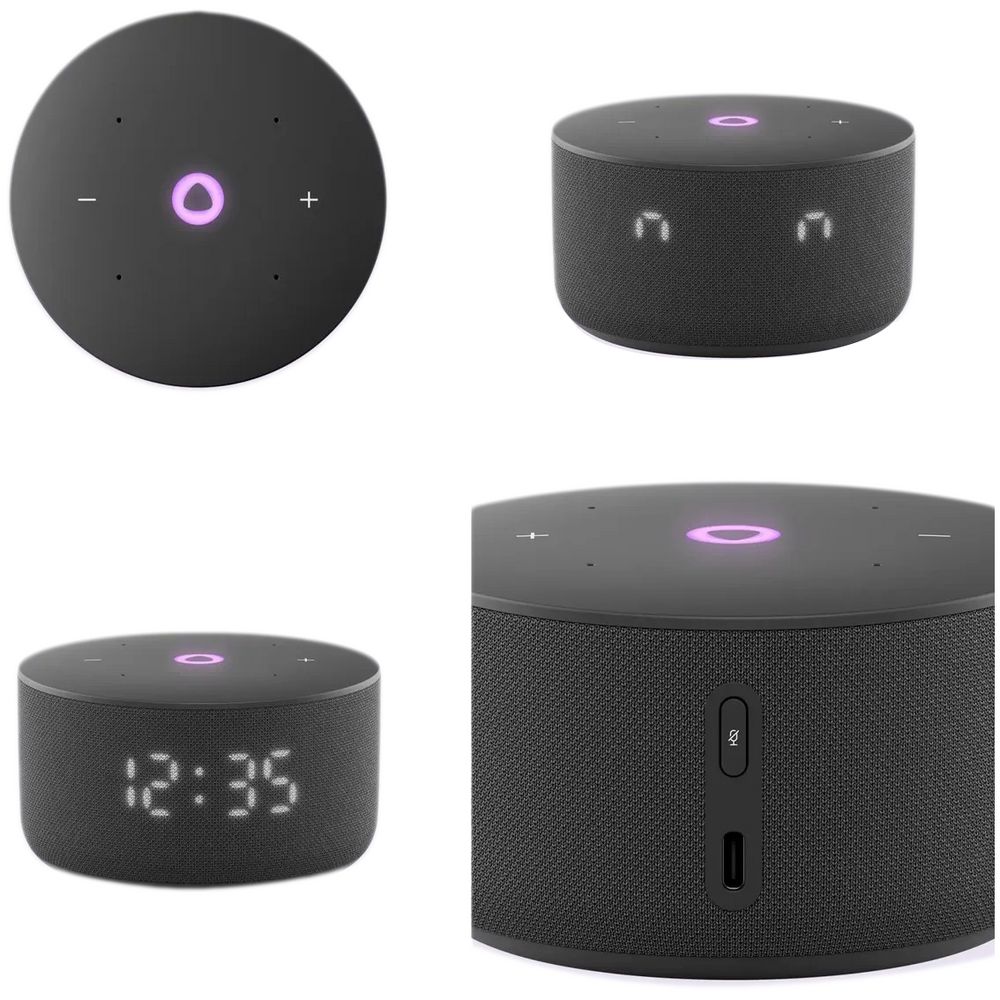 Умная колонка «Яндекс Станция Мини 3», черная — изображение 3