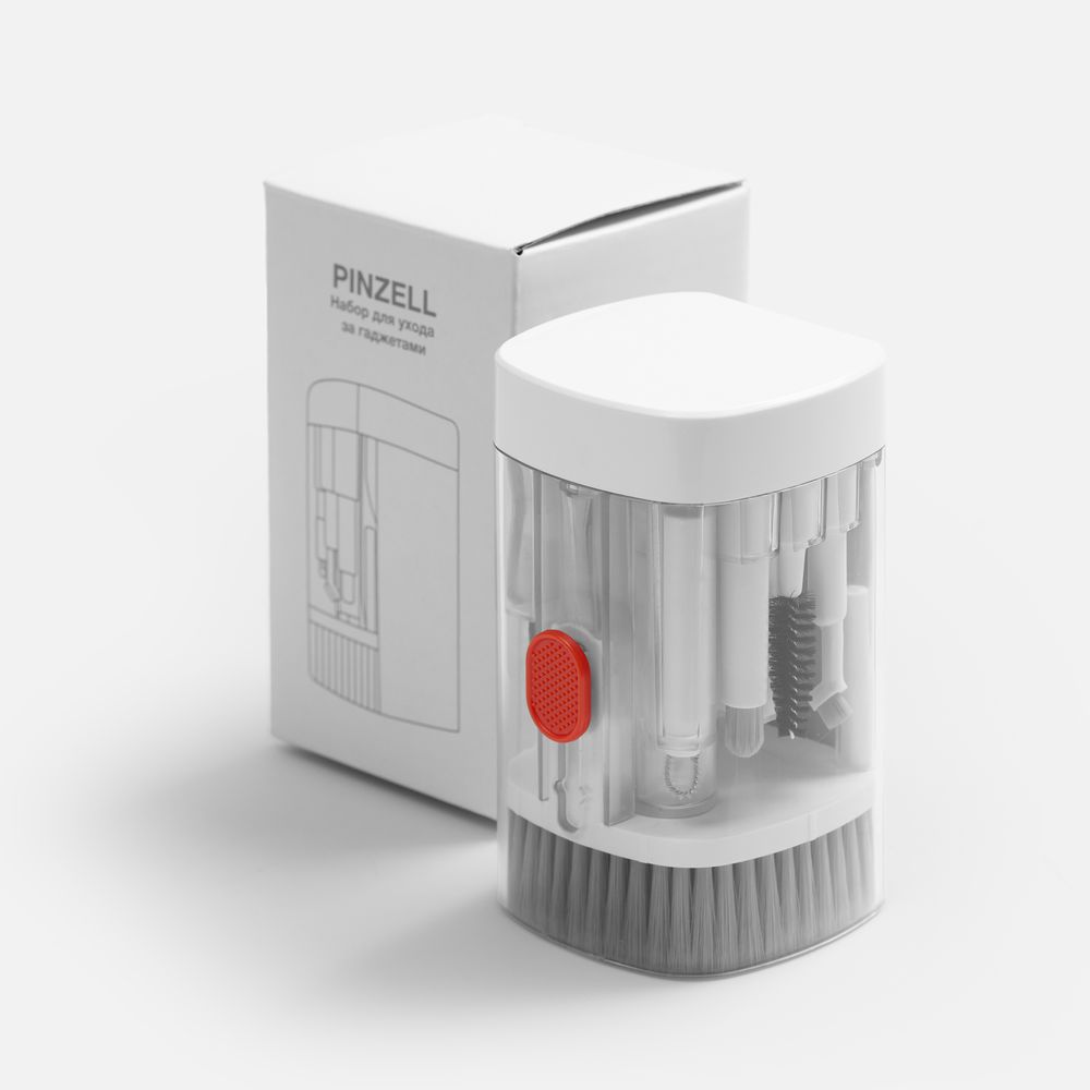 Набор для ухода за гаджетами Pinzell, белый — изображение 11