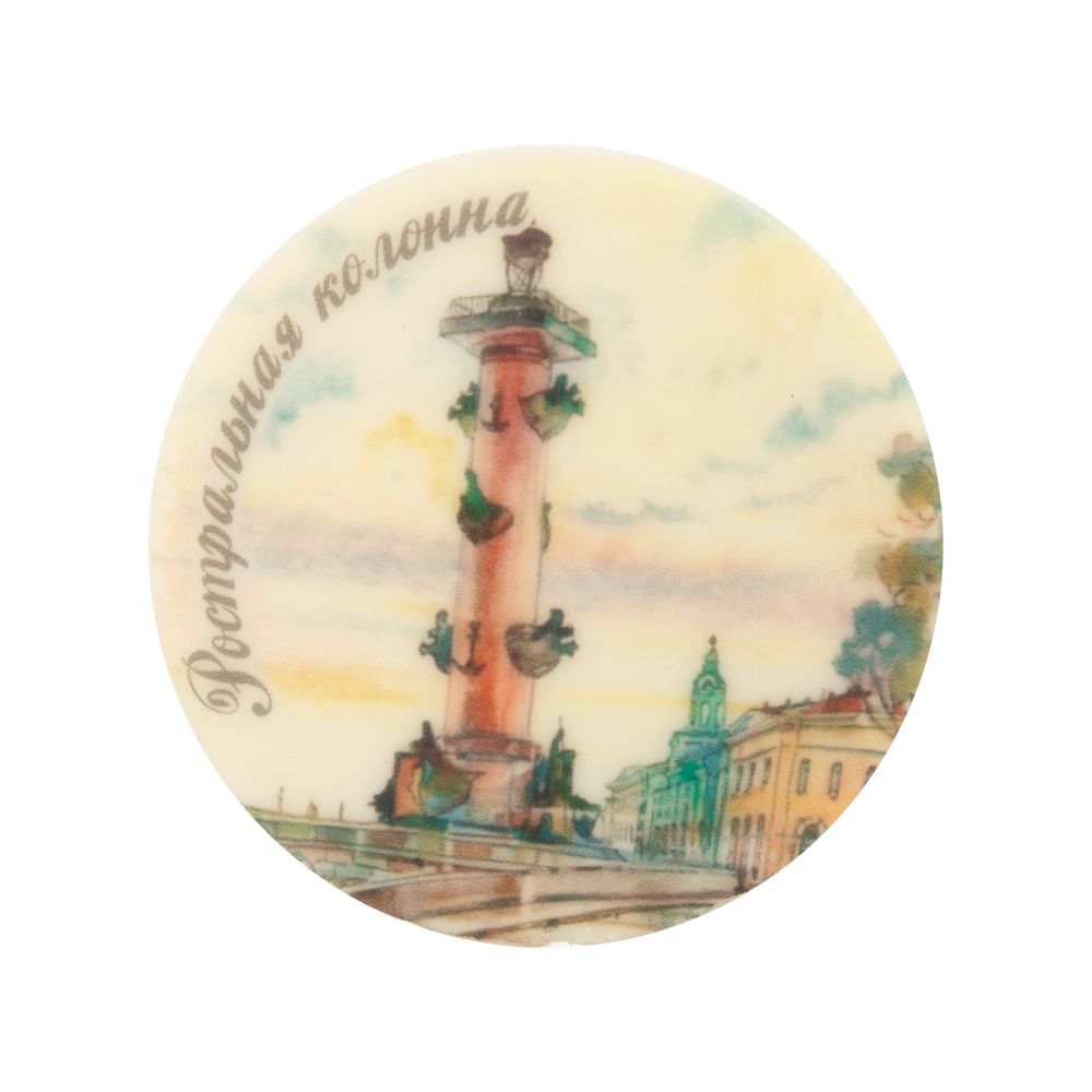 Печенье Dream White в белом шоколаде, круг — изображение 3