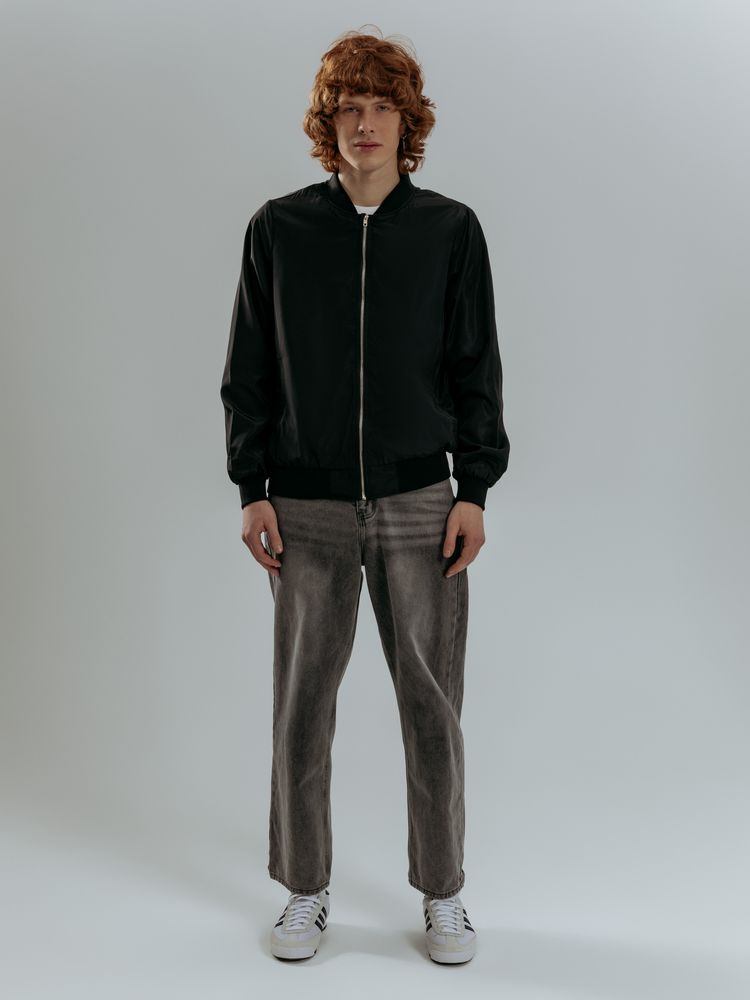 Бомбер Wigton, черный — изображение 15